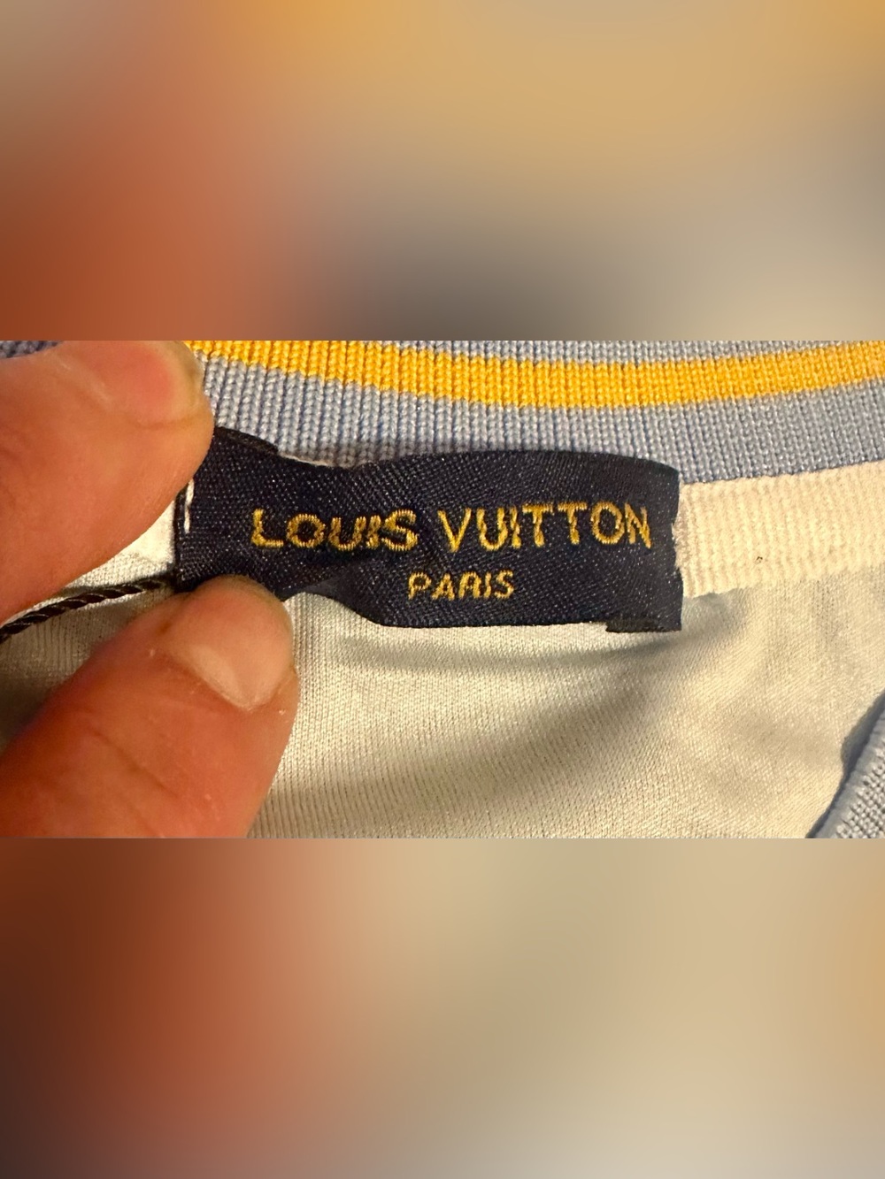 LV Light Blue Mesh Sports Set - Picture 5 of 6
